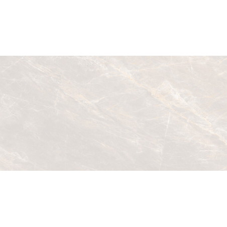 Mexen Brazilian Bianco glazed porcelain rectified G1, floor and wall tile 120 x 60 cm, glossy - TL131-120-060-01