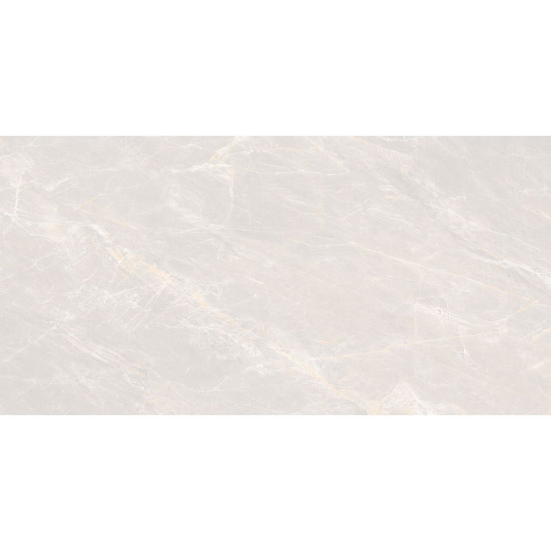 Mexen Brazilian Bianco glazed rectified porcelain tile G1, floor-wall tile 120 x 60 cm, gloss - TL131-120-060-01