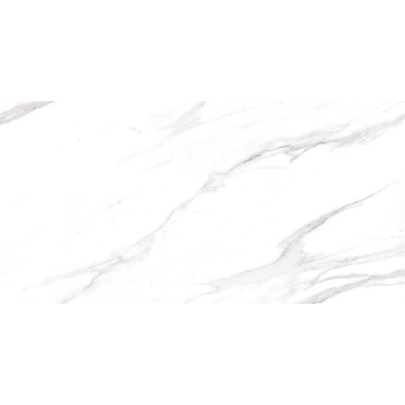 Mexen Belinda Grey glazed rectified gres tile G1, floor and wall tile 120 x 60 cm, gloss - TL132-120-060-01