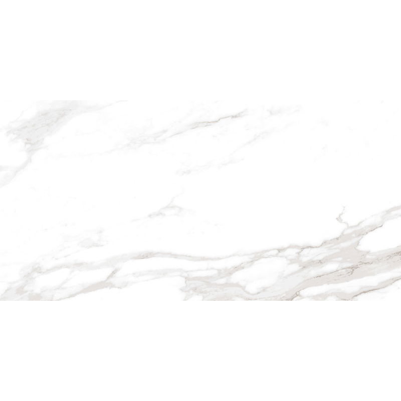 Mexen Belinda Grey glazed porcelain rectified. G1, floor-wall tile 120 x 60 cm, gloss - TL132-120-060-01