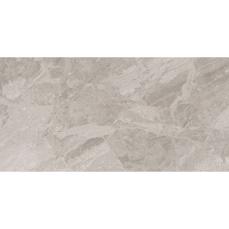 Mexen Reno Grey glazed rectified porcelain tile G1, floor-wall tile 120 x 60 cm, gloss - TL133-120-060-02
