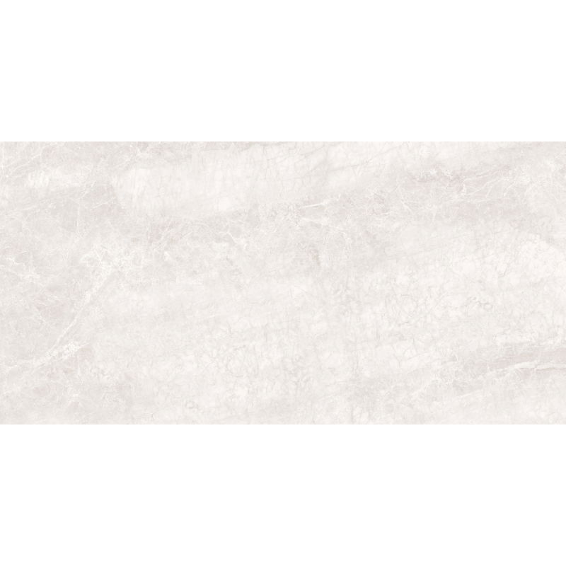 Mexen Quetta Bianco glazed rectified porcelain tile G1, floor and wall tile 120 x 60 cm, gloss - TL136-120-060-00