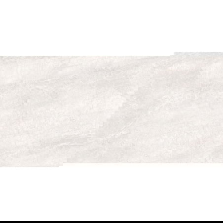 Mexen Quetta Bianco glazed rectified porcelain stoneware tile, floor-wall 120 x 60 cm, gloss - TL136-120-060-00