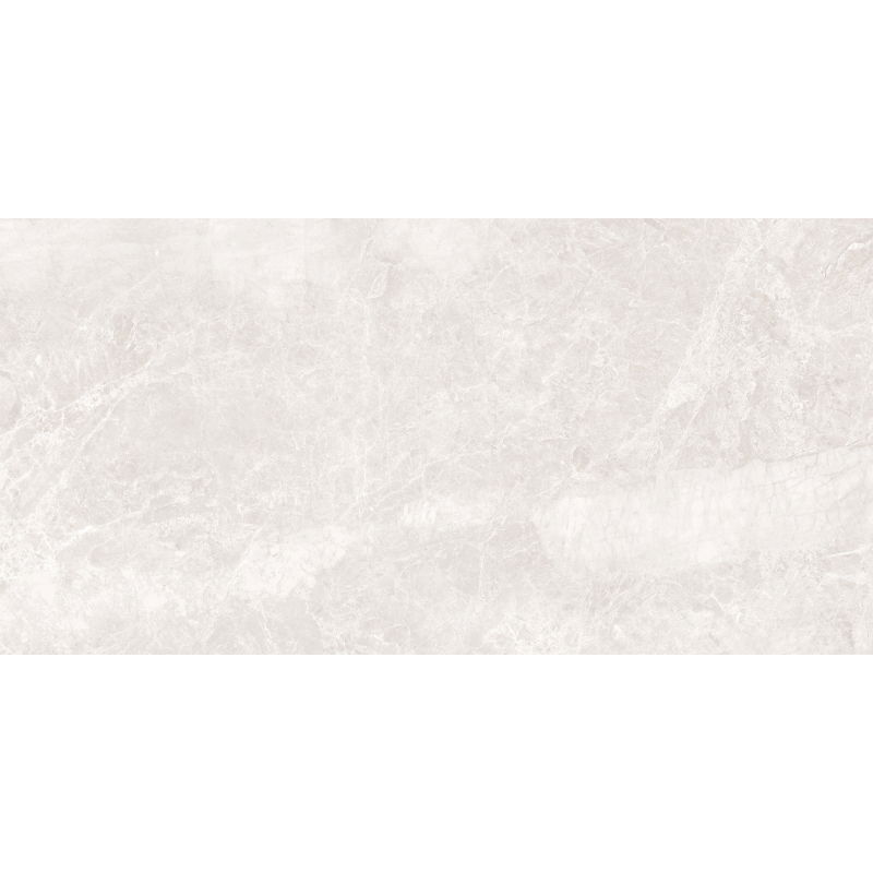 Mexen Quetta Bianco glazed rectified porcelain tile G1, floor and wall tile 120 x 60 cm, gloss - TL136-120-060-00