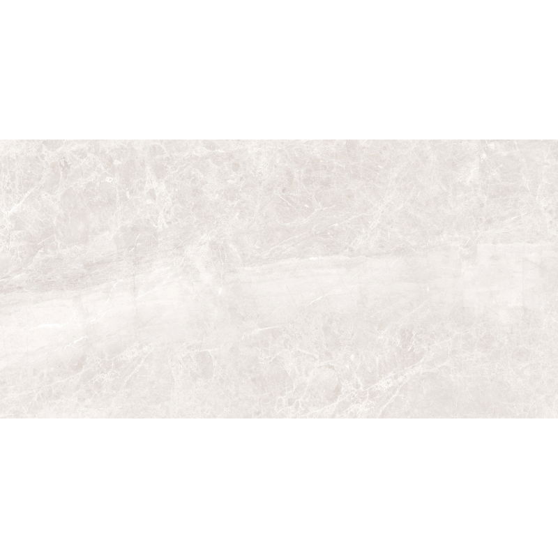 Mexen Quetta Bianco glazed rectified porcelain tile G1, floor and wall tile 120 x 60 cm, gloss - TL136-120-060-00