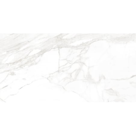 Mexen Faro Grey glazed rectified porcelain tile, floor/wall 120 x 60 cm, glossy - TL138-120-060-00