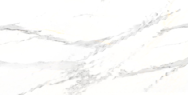 Mexen Agata White glazed rectified porcelain floor and wall tile 120 x 60 cm, gloss - TL144-120-060-00