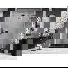 Mexen Lunar Shower Door Right 135 cm, Transparent, Black - 834-135-000-70-00-P