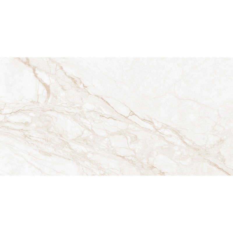 Mexen Rayas Beige Glazed Porcelain Rectified G1, Floor and Wall Tile 120 x 60 cm, Gloss - TL147-120-060-00