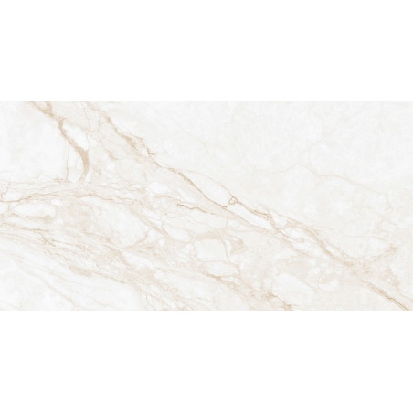Mexen Rayas Beige Glazed Porcelain Rectified G1, Floor and Wall Tile 120 x 60 cm, Gloss - TL147-120-060-00