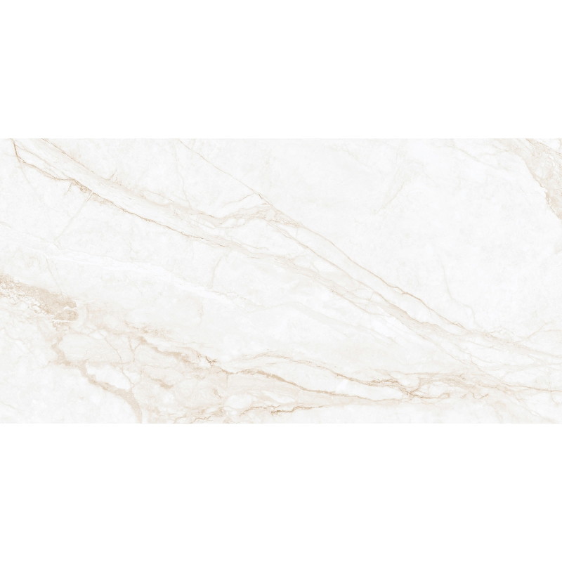 Mexen Rayas Beige Glazed Porcelain Rectified G1, Floor and Wall Tile 120 x 60 cm, Gloss - TL147-120-060-00