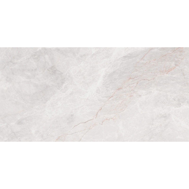 Mexen Tens Bianco glazed rectified porcelain, floor-wall tile 120 x 60 cm, gloss - TL148-120-060-00
