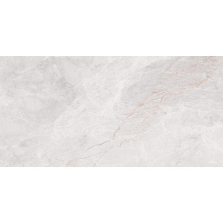 Mexen Tens Bianco glazed rectified porcelain, floor-wall tile 120 x 60 cm, gloss - TL148-120-060-00