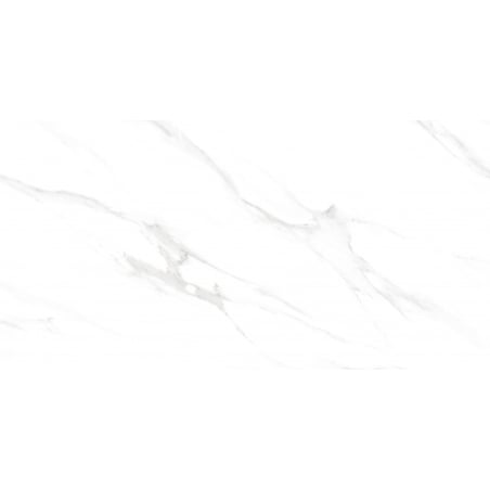 Mexen Bliss White glazed rectified porcelain tile G1, floor and wall tile 120 x 60 cm, gloss - TL149-120-060-00