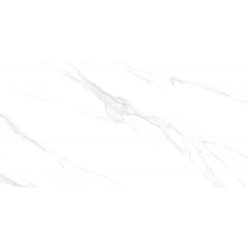 Mexen Bliss White glazed rectified porcelain tile G1, floor and wall tile 120 x 60 cm, gloss - TL149-120-060-00