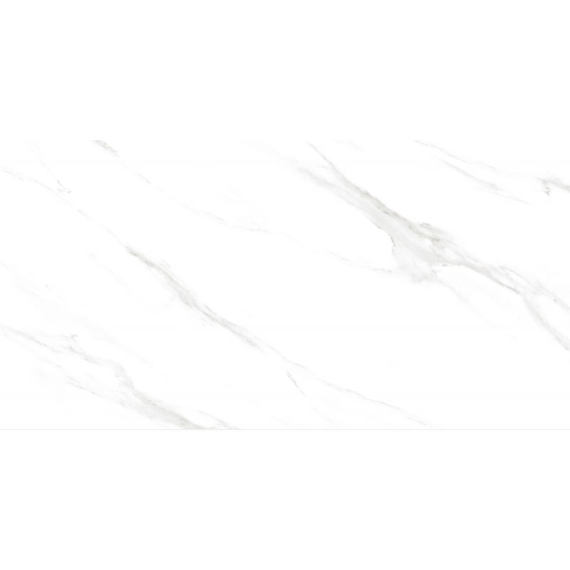 Mexen Bliss White glazed rectified porcelain tile G1, floor and wall tile 120 x 60 cm, gloss - TL149-120-060-00