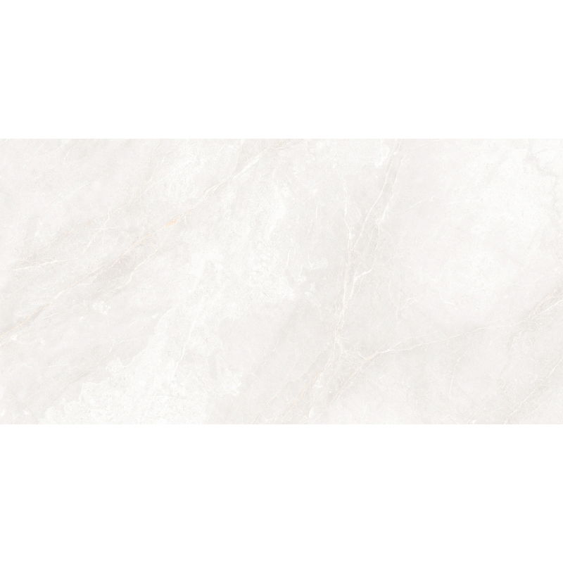 Mexen Walcey White Glazed Rectified Porcelain Tile G1, Floor-Wall Tile 120 x 60 cm, Gloss - TL150-120-060-00