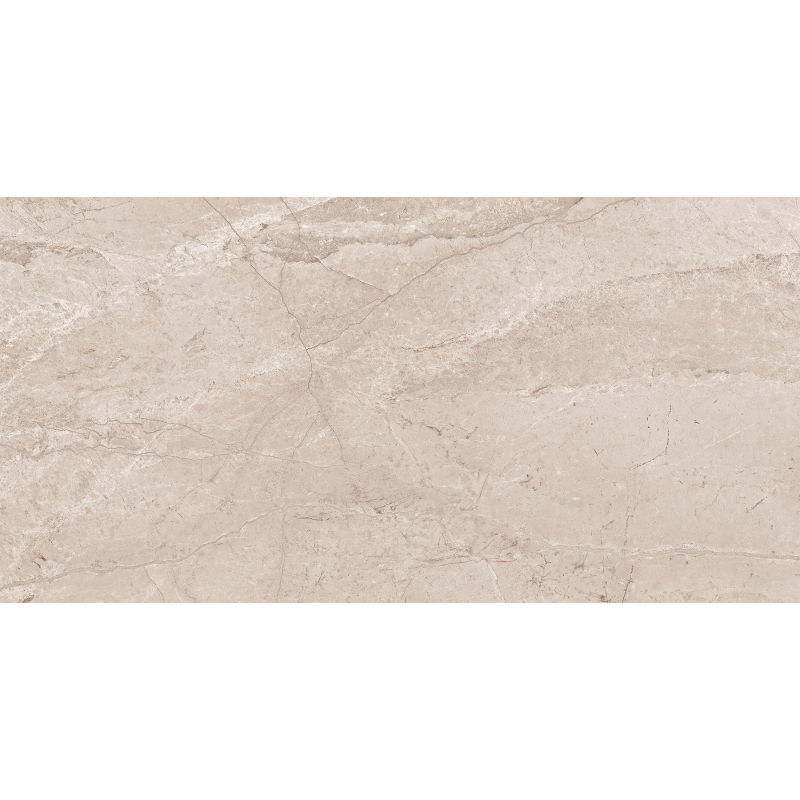 Mexen Homes Brown glazed rectified porcelain tile G1, floor-wall tile 120 x 60 cm, gloss - TL151-120-060-01
