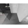 Mexen Kioto Walk-in Shower Wall 150 x 200 cm, Transparent 8 mm, White - 800-150-101-20-00