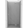 Mexen Lunar shower door, right-sided 85 cm, transparent, brushed nickel - 834-085-000-97-00-P