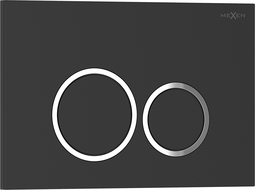Mexen Tex 01 flush button, black matte - 6101-02