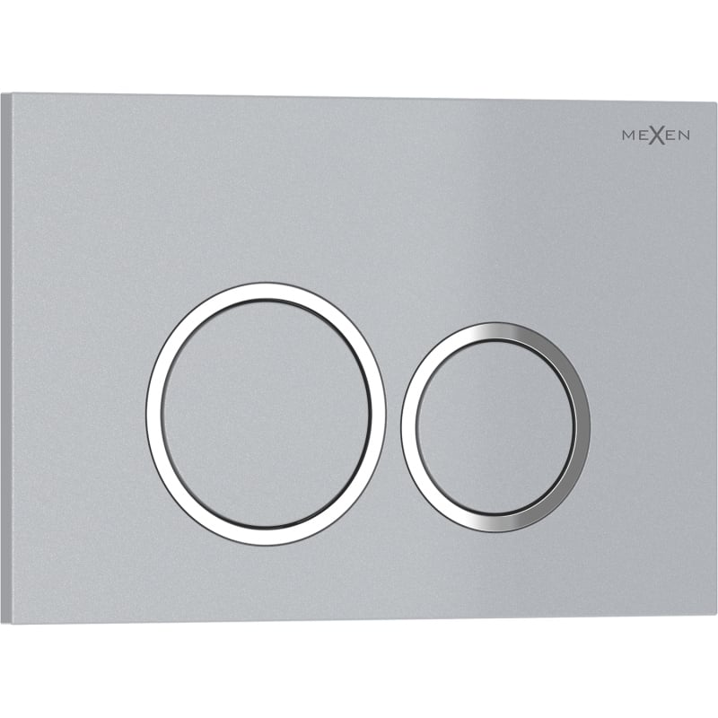 Mexen Tex 01 flush button, matte chrome - 6101-04