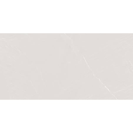 Mexen Windsar White glazed rectified porcelain tile G1, floor-wall tile 120 x 60 cm, gloss - TL164-120-060-02