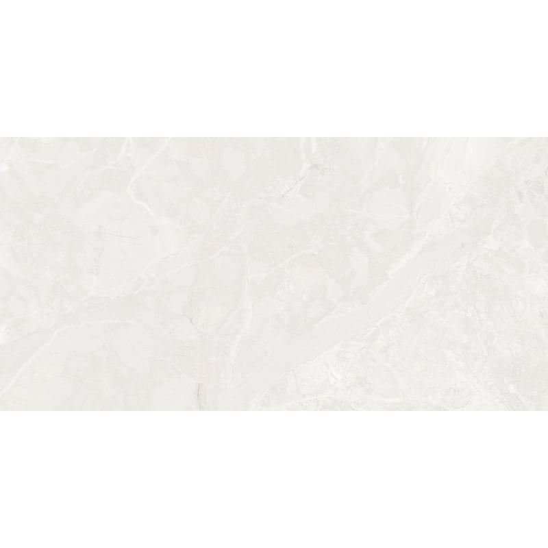 Mexen Rozallia Bianco glazed rectified porcelain G1, floor-wall tile 120 x 60 cm, gloss - TL165-120-060-00