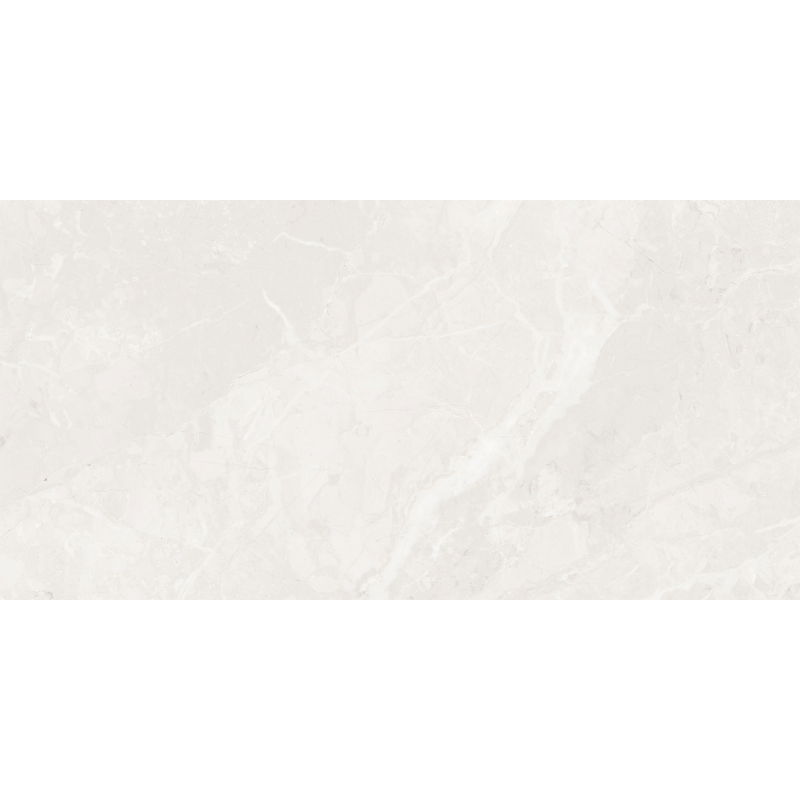 Mexen Rozallia Bianco glazed rectified porcelain G1, floor-wall tile 120 x 60 cm, gloss - TL165-120-060-00