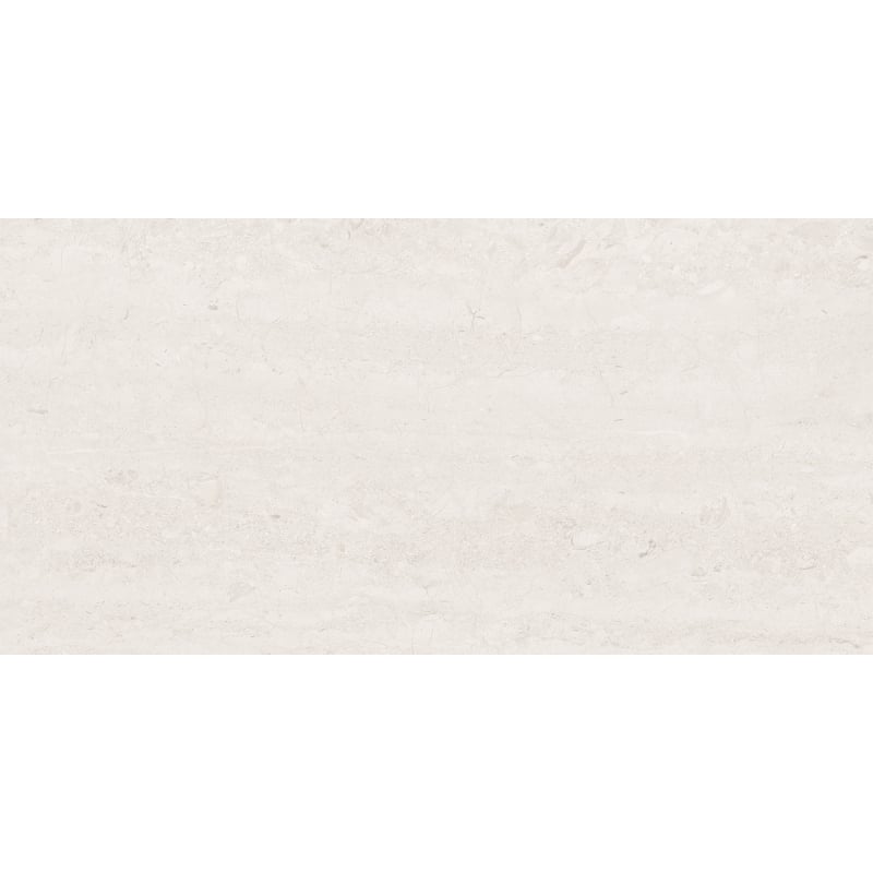Mexen Dayno Bianco glazed rectified stoneware tile, floor-wall 120 x 60 cm, gloss - TL166-120-060-00