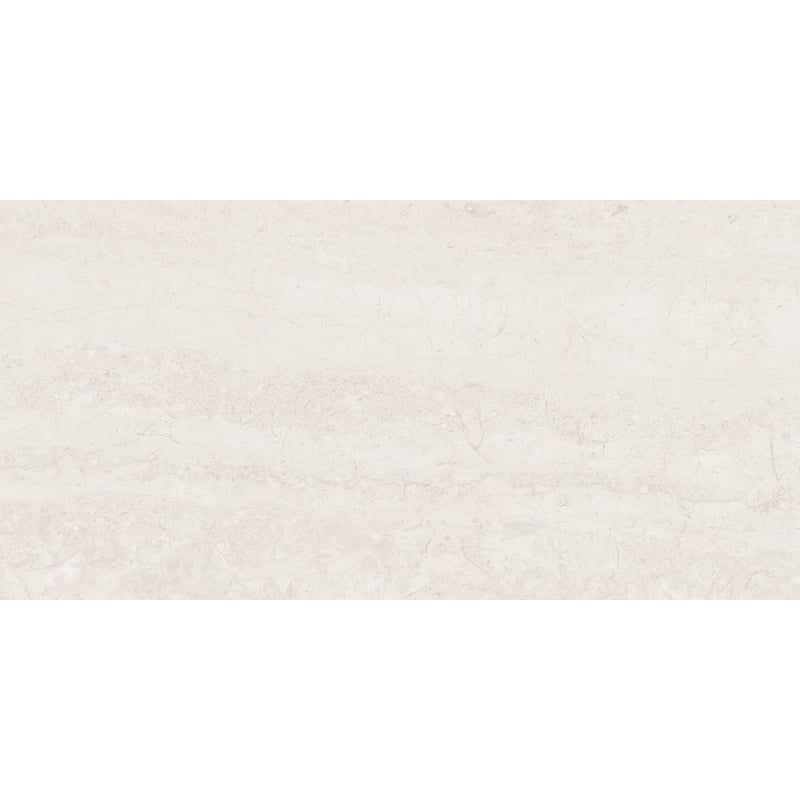 Mexen Dayno Bianco glazed rectified stoneware tile, floor-wall 120 x 60 cm, gloss - TL166-120-060-00