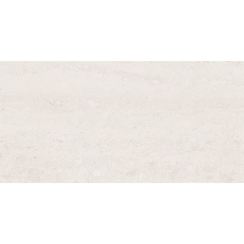 Mexen Dayno Bianco glazed rectified stoneware tile, floor-wall 120 x 60 cm, gloss - TL166-120-060-00