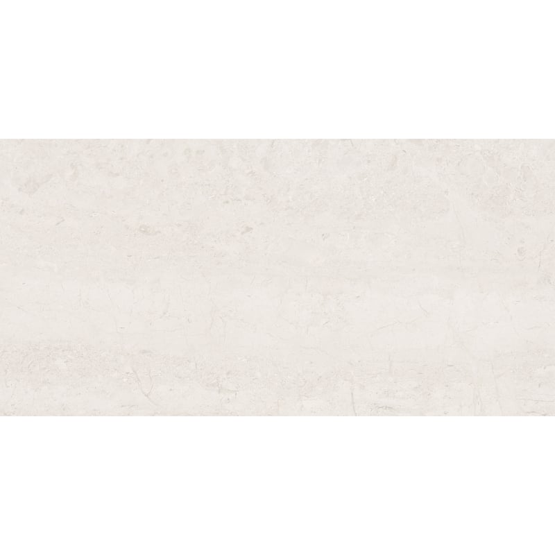 Mexen Dayno Bianco glazed rectified stoneware tile, floor-wall 120 x 60 cm, gloss - TL166-120-060-00