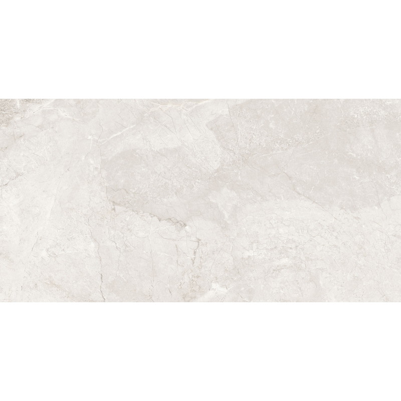 Mexen Margaret White glazed rectified porcelain tile G1, floor and wall tile 120 x 60 cm, gloss - TL167-120-060-00