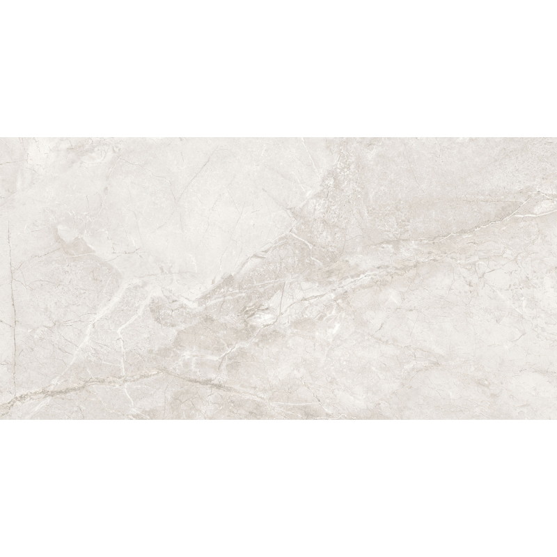 Mexen Margaret White glazed rectified porcelain tile G1, floor and wall tile 120 x 60 cm, gloss - TL167-120-060-00