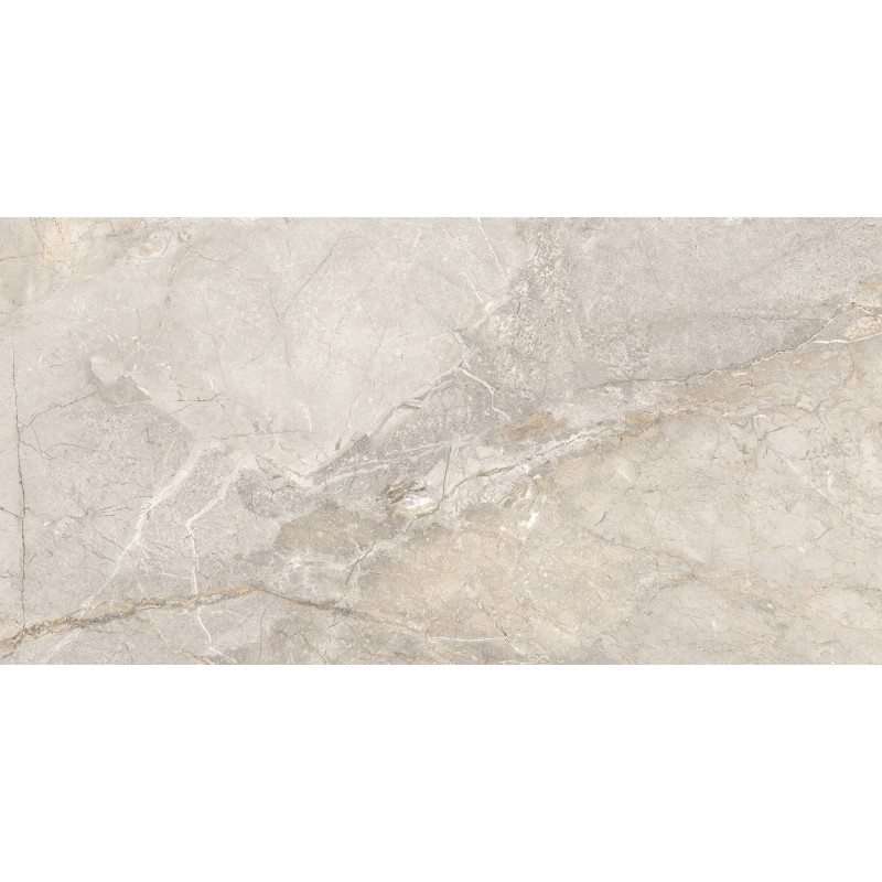 Mexen Margaret Glazed Rectified Gres Smoke G1, Floor and Wall Tile 120 x 60 cm, Glossy - TL167-120-060-04