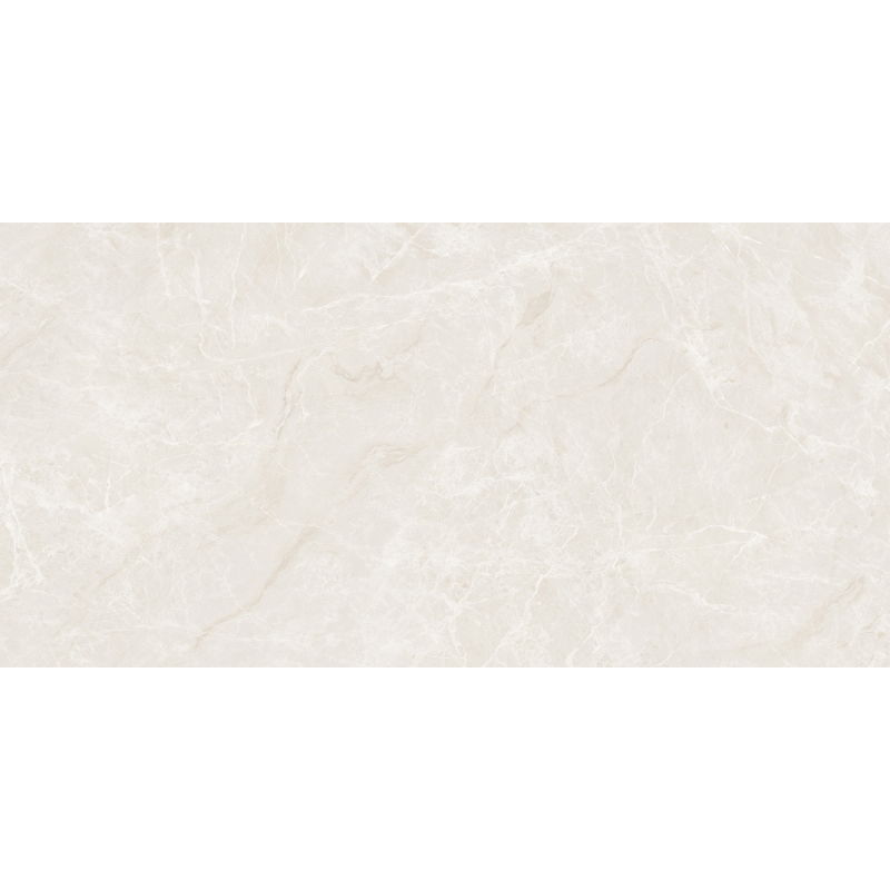 Mexen Versace Bianco glazed rectified porcelain tile G1, floor-wall tile 120 x 60 cm, gloss - TL168-120-060-01