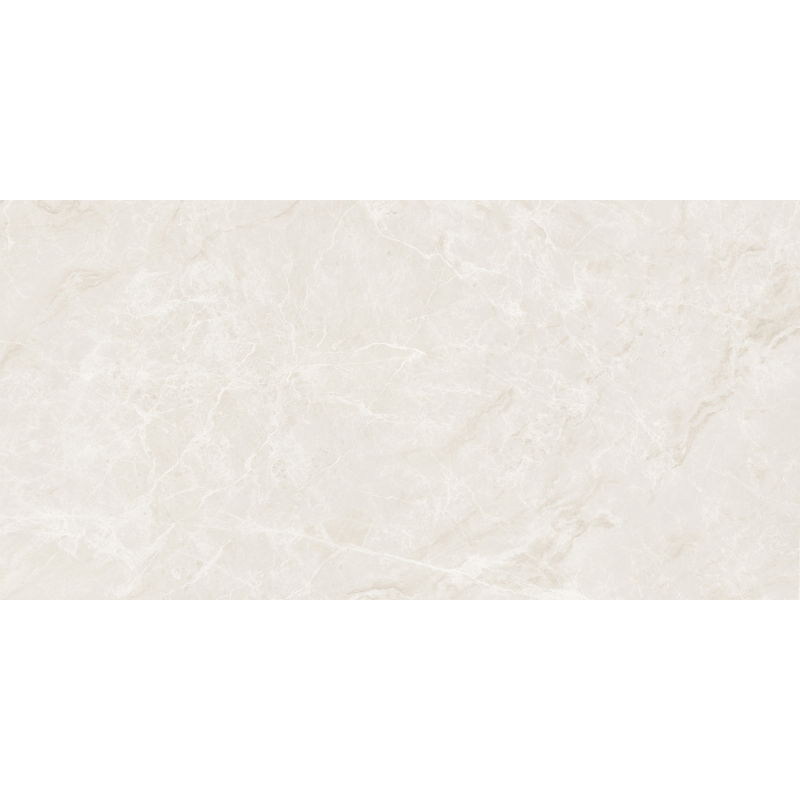 Mexen Versace Bianco glazed rectified porcelain tile G1, floor-wall tile 120 x 60 cm, gloss - TL168-120-060-01