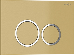 Mexen Tex 01 flush button, gold - 6101-06