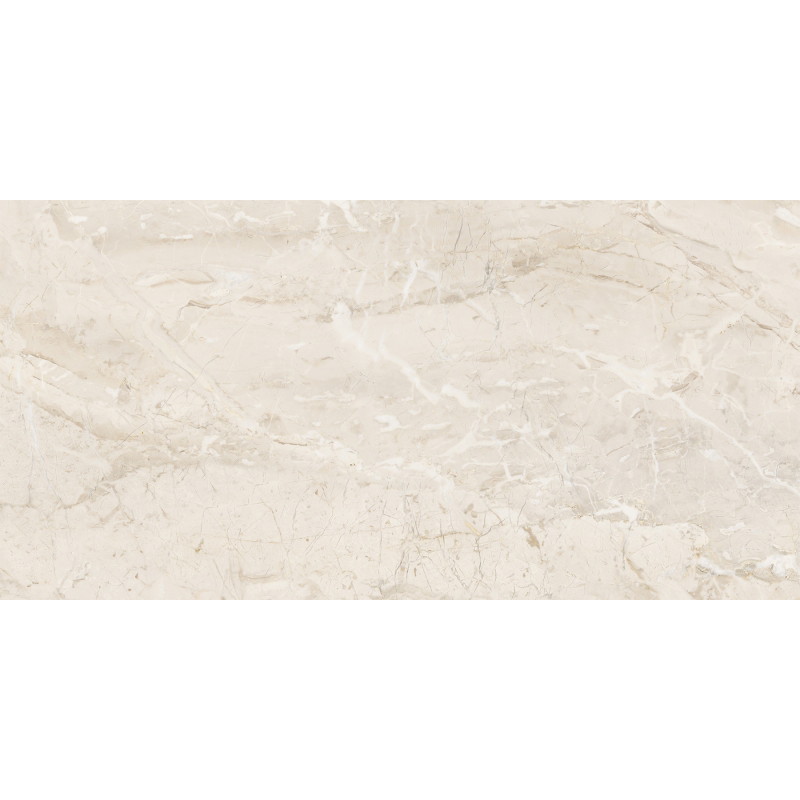 Mexen Krypton Beige Glazed Rectified Porcelain Tile G1, Floor-Wall Tile 120 x 60 cm, Glossy - TL170-120-060-00
