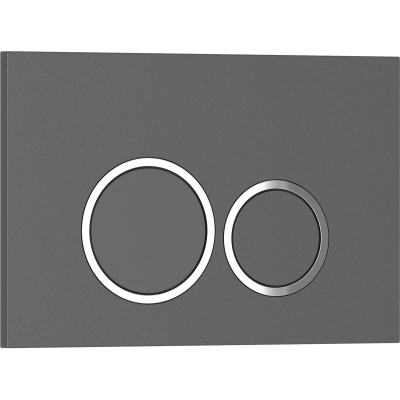 Mexen Tex 01 flush button, gray - 6101-05