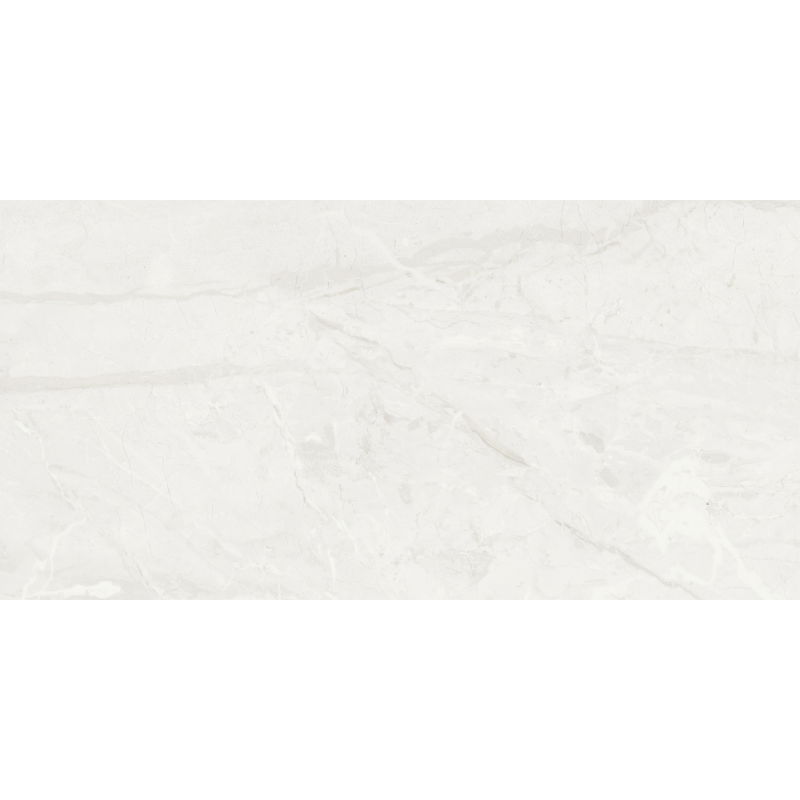 Mexen Krypton Bianco glazed rectified porcelain G1, floor-wall tile 120 x 60 cm, gloss - TL170-120-060-01