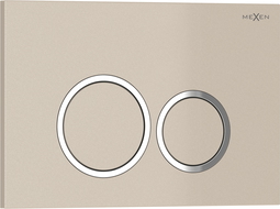 Mexen Tex 01 flush button, beige - 6101-07
