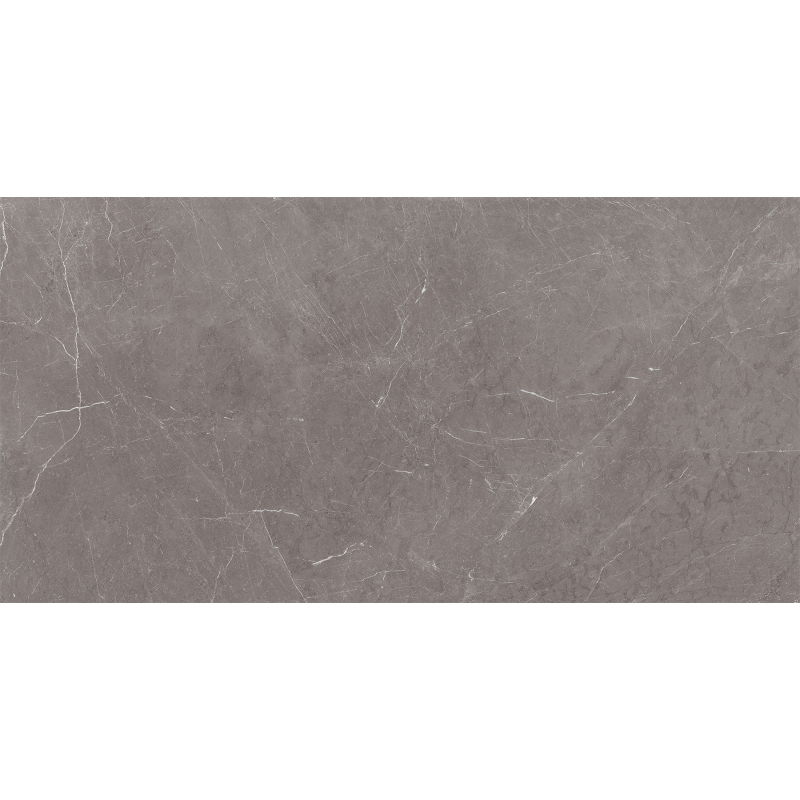 Mexen Gloster Grey glazed rectified porcelain tile G1, floor-wall tile 120 x 60 cm, gloss - TL172-120-060-01