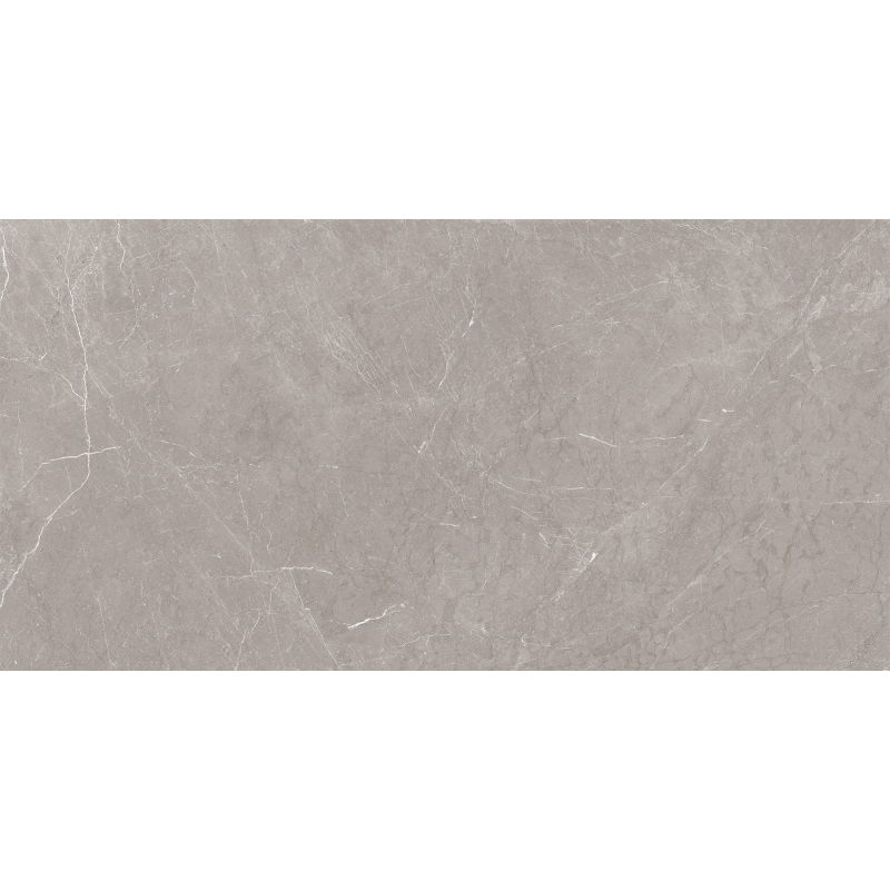Mexen Gloster Light Grey polished rectified porcelain tile 120 x 60 cm, glossy - TL172-120-060-04