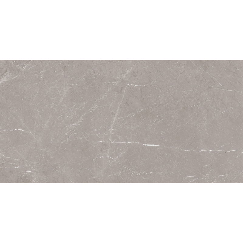 Mexen Gloster Light Grey glazed rectified porcelain tile G1, floor and wall tile 120 x 60 cm, glossy - TL172-120-060-04