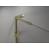 Mexen Lunar L left hinged shower door 90 cm, transparent, gold - 834L-090-000-50-00-L