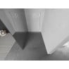 Mexen Kioto Walk-in Shower Screen 80 x 200 cm, Mirror 8 mm, White - 800-080-101-20-50