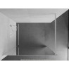 Mexen Kioto Walk-in shower wall 110 x 200 cm, mirror 8 mm, white - 800-110-101-20-50