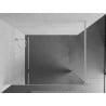Mexen Kioto shower screen Walk-in 120 x 200 cm, mirror 8 mm, white - 800-120-101-20-50